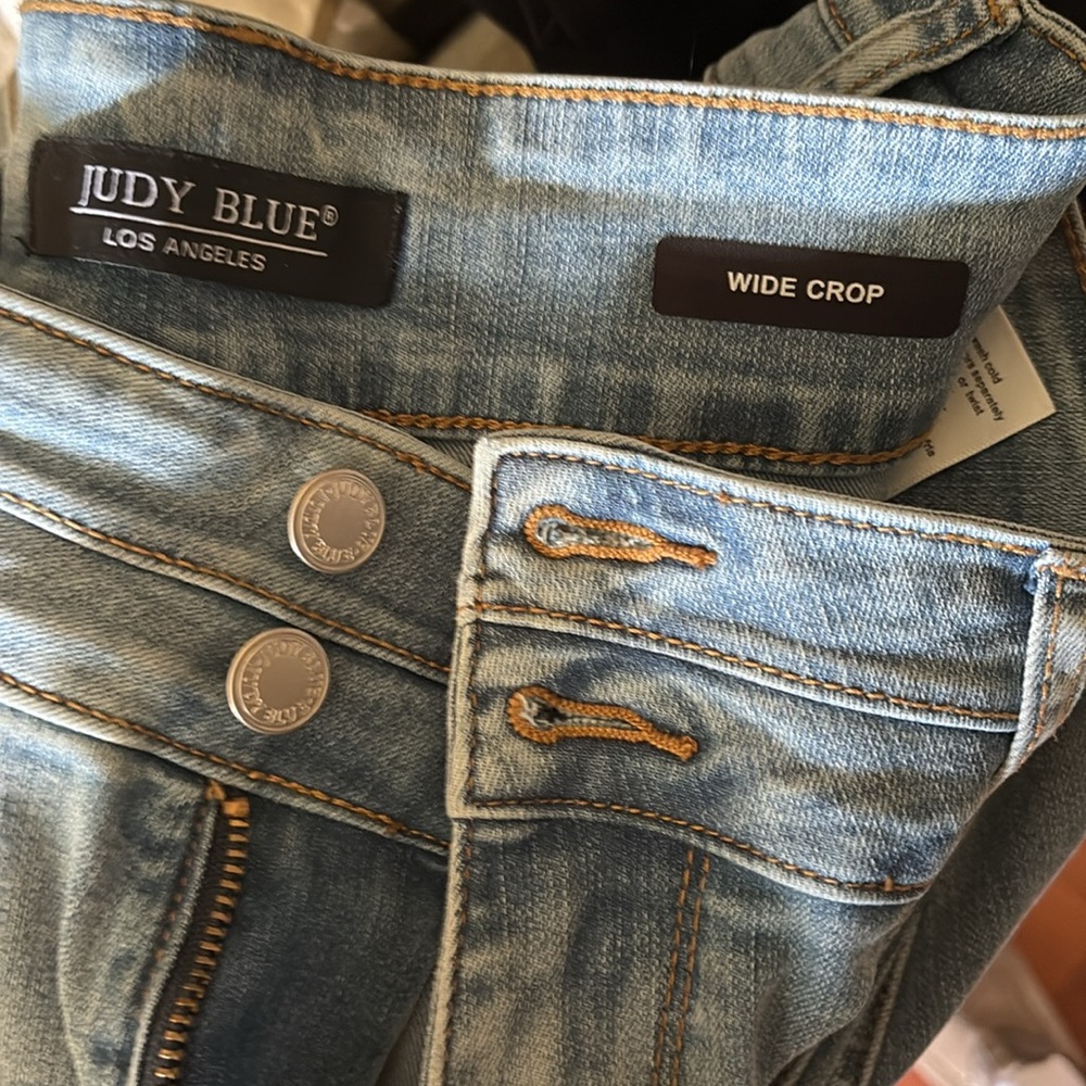 Judy Blue wide crop jeans size 16w